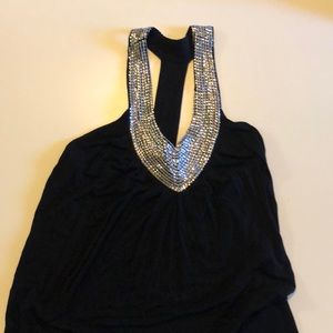 Sequined tank